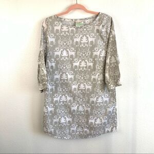 Lolly Wolly Doodle Reindeer Dress‎